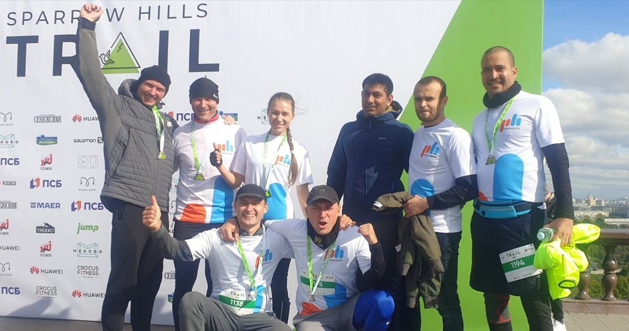 Зарядиться энергией: команда «ПрофХолода» приняла участие в забеге Sparrow Hills Trail в Москве