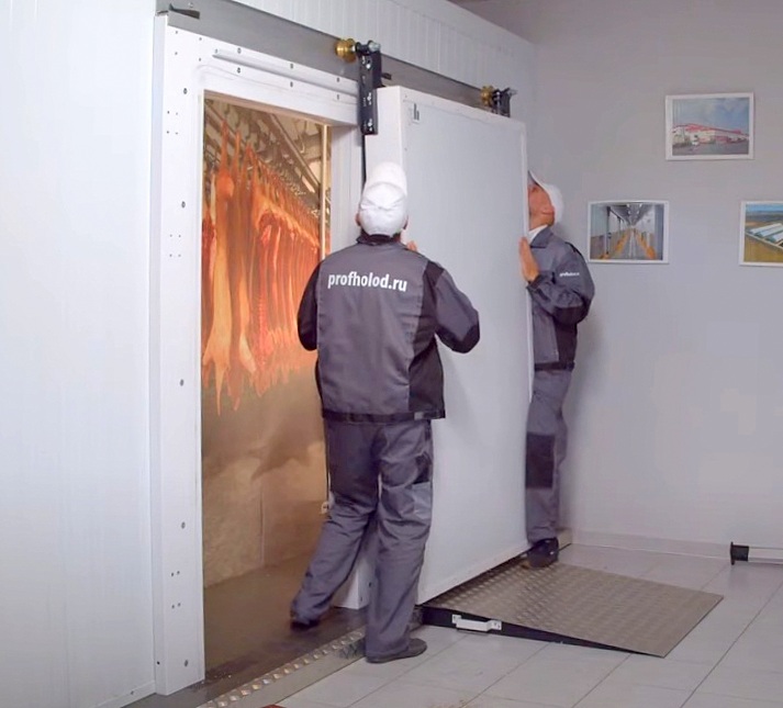 «ПрофХолод» представляет видеоинструкцию по установке откатных холодильных дверей