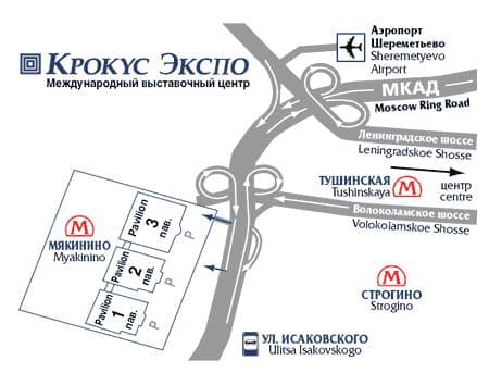 Крокус экспо москва метро